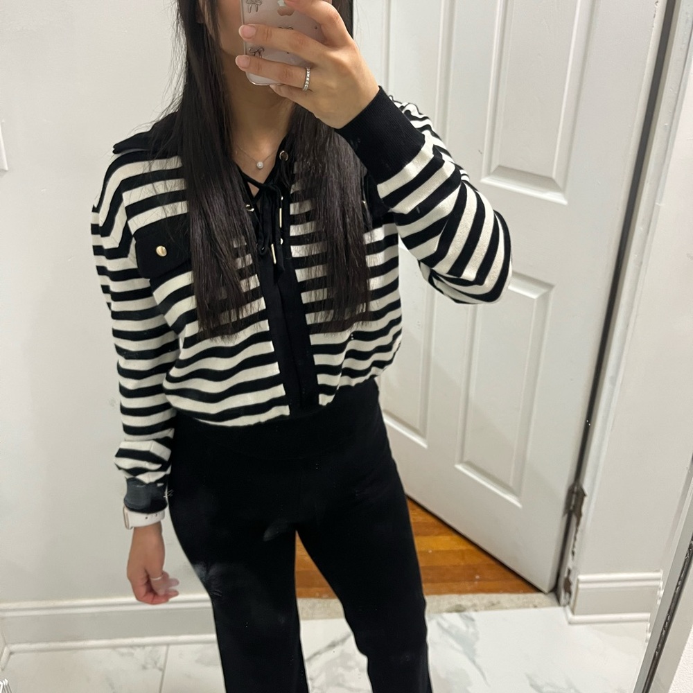 Stripped long sleeve